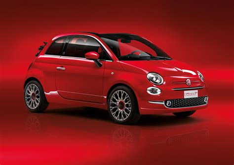 Fiat red 500 series